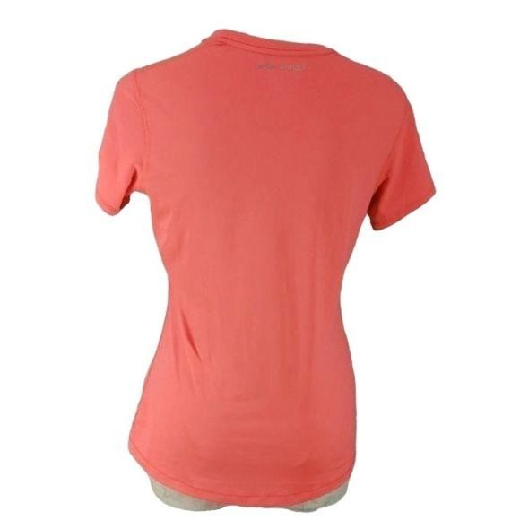 Under Armour Women's Peach Medium Scoop Neck Athletic Top Size Medium‎ - Picture 3 of 8